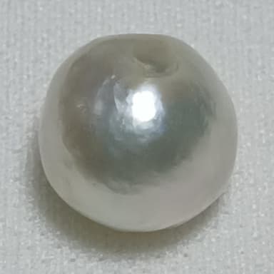 Real Natural  Pearl 6.83 Carat Bahrain Lab Certified 09/3335