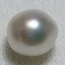 Real Natural Pearl 1.74 Carat Danat Lab Certified 133788/ Hirco Certificate No: 0500172474