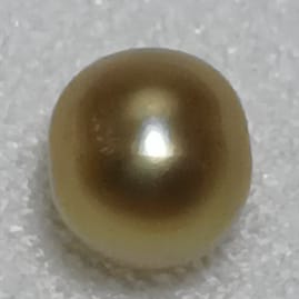 Real Natural Pearl 0.64 Carat Danat Lab Certified 133987/ Hirco Certificate No: 0400012464