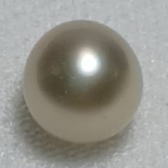 Real Natural Pearl 1.28 Carat Danat Lab Certified 133992/ Hirco Certificate No: 0500092428