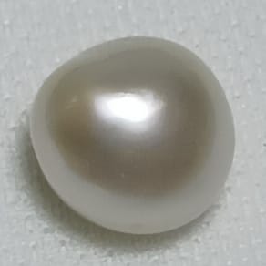 Real Natural Pearl 6.28 Carat Danat Lab Certified 133903/ Hirco Certificate No: 0500012428