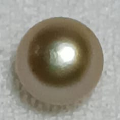 Real Natural Pearl 0.36 Carat Danat Lab Certified 133978/ Hirco Certificate No: 0500082436
