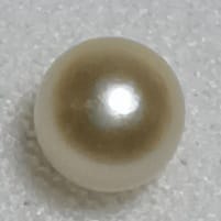 Real Natural Pearl 0.51 Carat Danat Lab Certified 133954/ Hirco Certificate No: 0500032451