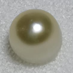 Real Natural Pearl 0.65 Carat Danat Lab Certified 133988/ Hirco Certificate No: 0500012465