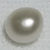 Real Natural Pearl 0.77 Carat Danat Lab Certified 133886/ Hirco Certificate No: 0400142477