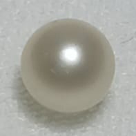 Real Natural Pearl 0.59 Carat Danat Lab Certified 133994/ Hirco Certificate No: 0400122459