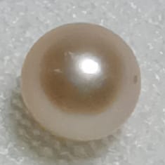 Real Natural Pearl 0.37 Carat Danat Lab Certified 133968/ Hirco Certificate No: 0500062437
