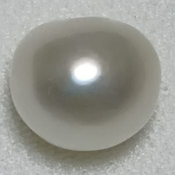 Real Natural Pearl 3.45 Carat Danat Lab Certified 133950/ Hirco Lab Certificate No: 0500042445