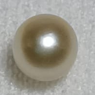 Real Natural Pearl 0.51 Carat Danat Lab Certified 133954/ Hirco Certificate No: 0500032451