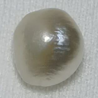 Real Natural Pearl 2.64 Carat Hirco Lab Certificate No: 1100082564