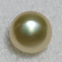 Real Natural Pearl 0.37 Carat Danat Lab Certified 133980/ Hirco Certificate No: 0500072437