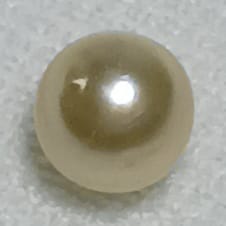 Real Natural Pearl 0.58 Carat Danat Lab Certified 133965/ Hirco Certificate No: 0400022458