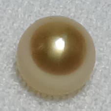 Real Natural Pearl 0.66 Carat Danat Lab Certified 133976/ Hirco Certificate No: 0400042466