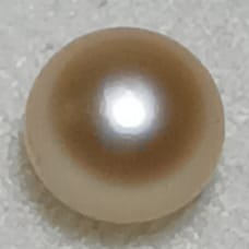 Real Natural Pearl 0.55 Carat Danat Lab Certified 133982/ Hirco Lab Certificate No: 1200012555