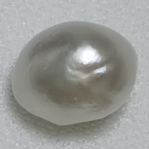 Real Natural Pearl 3.60 Carat Hirco Lab Certificate No: 1100062560