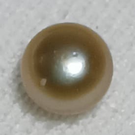 Real Natural Pearl 0.44 Carat Danat Lab Certified 133984/ Hirco Certificate No: 0500052444