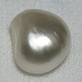 Real Natural Pearl 3.58 Carat Danat Lab Certified 110141/ Hirco Certificate No: 0300042358
