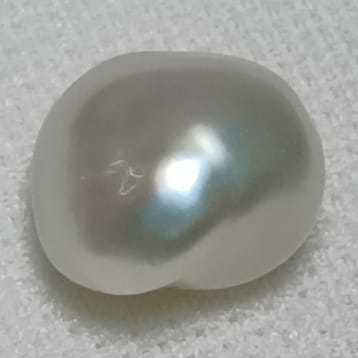 Real Natural Pearl 6.14 Carat Danat Lab Certified 133871/ Hirco Lab Certificate No: 0500012414
