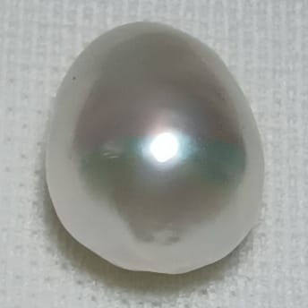 Keshi Pearl 8.19 Carat Saltwater Origin Hirco Lab Certified 1000012419