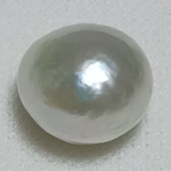 Real Natural  Pearl 6.83 Carat Bahrain Lab Certified 09/3335