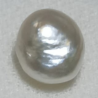 Real Natural Pearl 1.74 Carat Hirco Lab Certified 0600022574