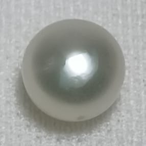 Real Natural Pearl 2.20 Carat Danat Lab Certified 133899/ Hirco Certificate No: 0400072420
