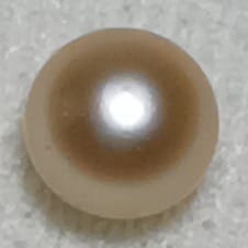 Real Natural Pearl 0.55 Carat Danat Lab Certified 133982/ Hirco Lab Certificate No: 1200012555